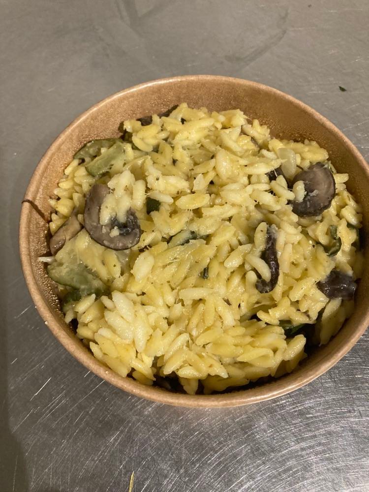 LOT Risotto orzo champignon courgette