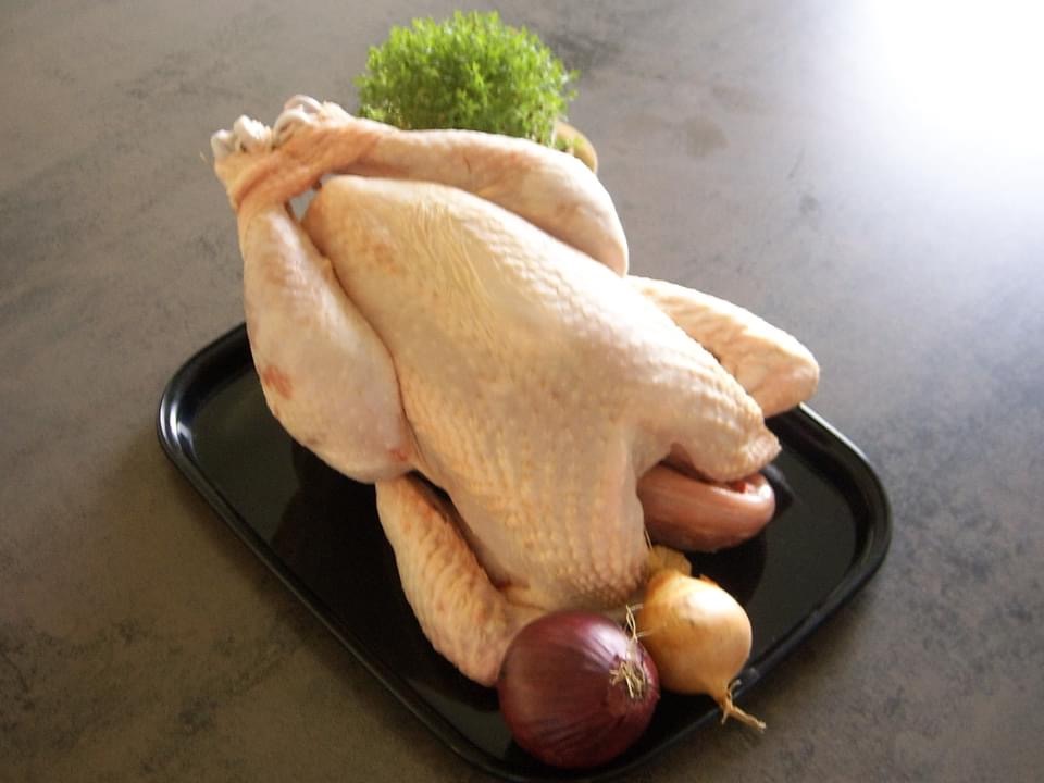 E4V Poulets Fermiers découpé en 2 - 2-2,2kg