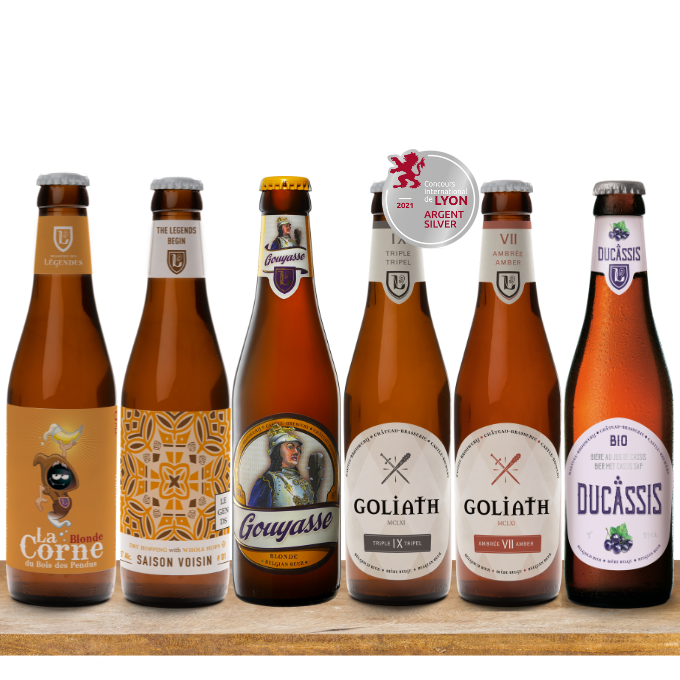 BDL Pack Découvertes bières régionales - 6x33cl 