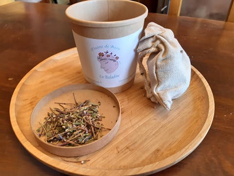 NPS Tisane de bain La Baladine et son sachet réutilisable