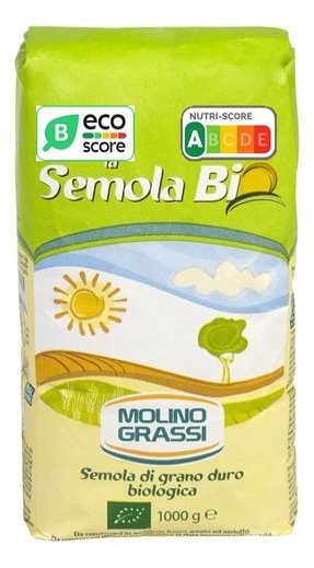 FAT D. Semoule de blé dur BIO 1kg