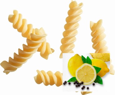 FAT C. Fusilli pâtes sèches au citron et poivre noir