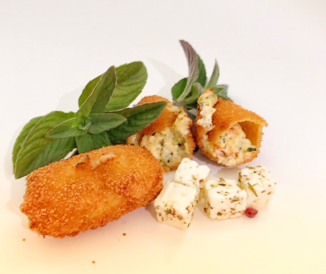 MAG Croquettes PRÉCUITES - Feta/menthe sans béchamel