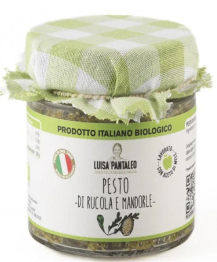 FAT F09. Pesto de roquette et d'amandes bio