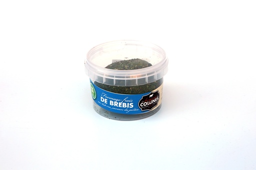 [BDC035] BDC fromage frais de brebis enrobé saveur du jardin