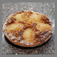 [KAT107] KAT Tarte poires Amandine 6 personnes 