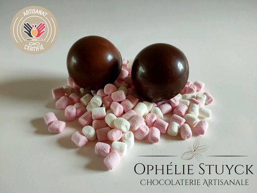 [OSC005] OSC Boule chocolat chaud / marshmallows lait 