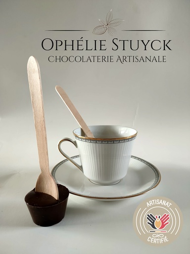 [OSC007] OSC Cuillère à chocolat chaud lait 