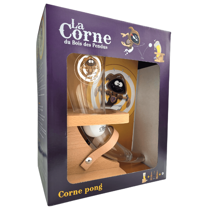 Brainmart Ensemble de tasses Viking en forme de corne à boire - Collection 7 pièces avec tasse